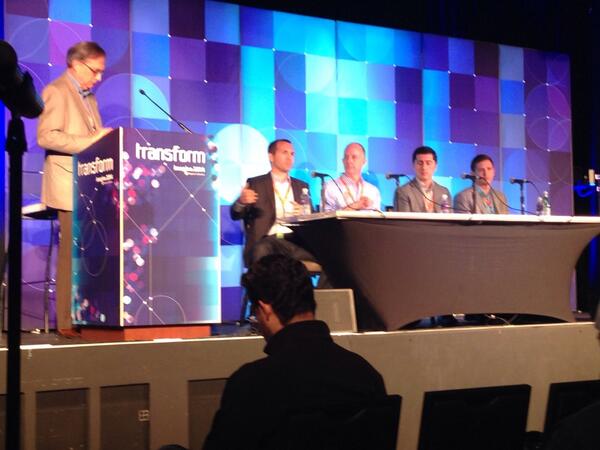 monocat: Checking out the latest trends in B2B eCommerce at #MagentoImagine Great panel. http://t.co/lX31RXHBwe