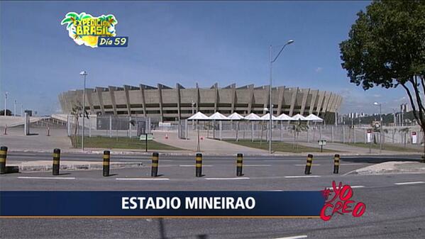 CRÓNICA. El estadio Mineirão, la joya de Belo Horizonte. bit.ly/RRn0l8