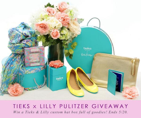 tieks's tweet photo. Win a $200 Tieks GC &amp; passport case + Lilly Pulitzer accessories! Follow @lillypulitzer &amp; @tieks &amp; RT to win. http://t.co/iNYl13Oen0