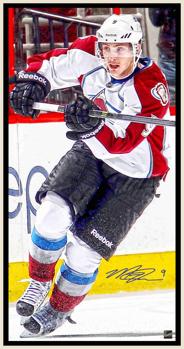 FrameworthSport's tweet photo. Help us get @Matt9Duchene on the cover of NHL15. RT &amp; use #NHL15Duchene for a chance to win this Signed Canvas! #FW http://t.co/Ok2U0RgXkK
