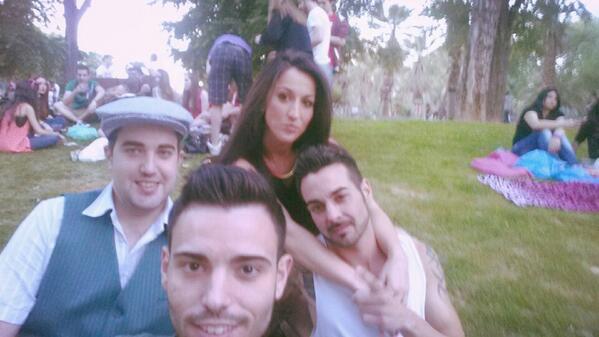 rosaYole's tweet photo. De San Isidro!!!!!👌 con @Damasoangulo @jonathabarca @tete_jmm @lavozdeheimdall http://t.co/aUer6kyvch