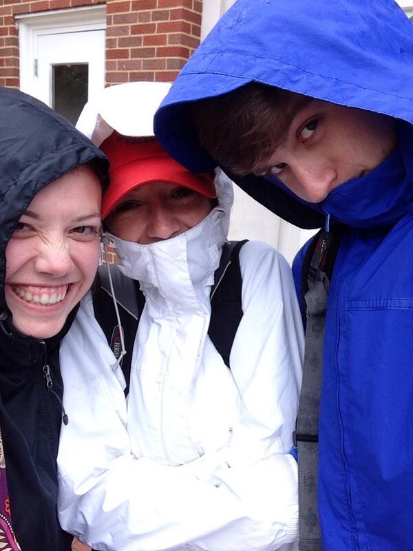 larkinbrooke's tweet photo. Braving this weather like the hood rat champs we are 💁 http://t.co/KwQtQ33SVm