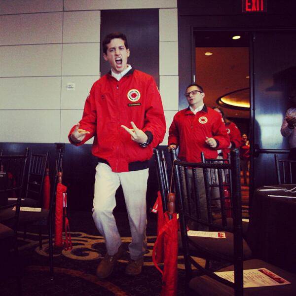 .@CityYearNewYork Are you ready for our annual Ripples of Hope Dinner? Ben is! #cynygala