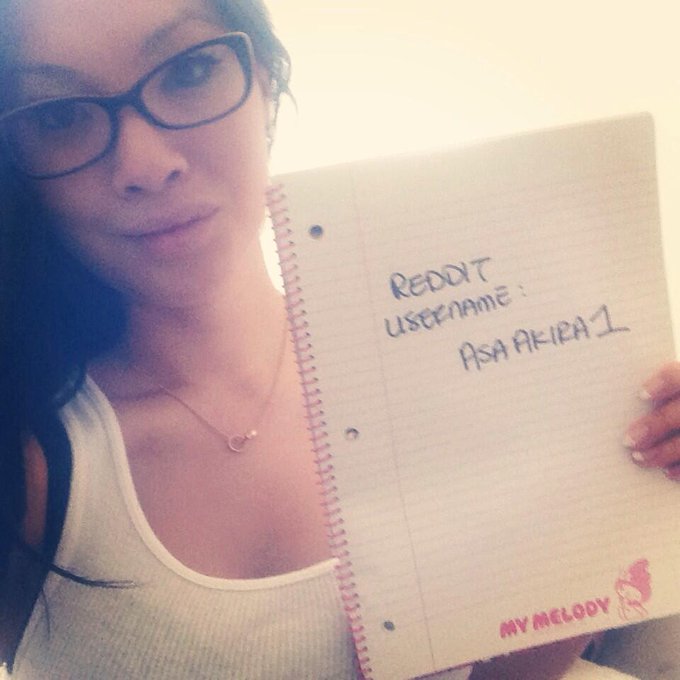 I'm on @reddit doing an AMA now! Ask me anything : ) my username is AsaAkira1 http://t.co/wfqtEH2Ya2