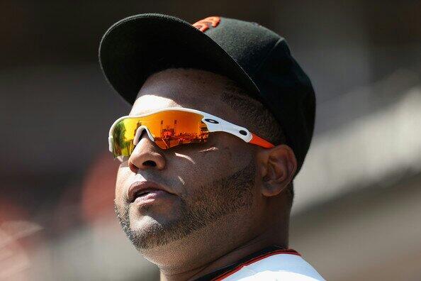 ObviousBaseball's tweet image. Sandovals shades are sick as fuck