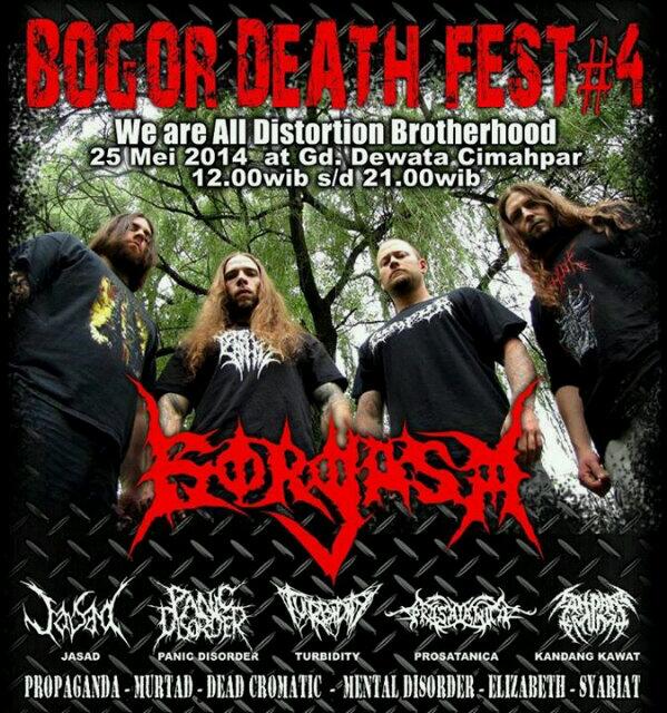 @GorgasmOfficial Destined to Violate Indonesia - Minggu, 25 Mei 2014 <a href="/bogordeathfest/">Bogor Death Fest</a> #4, Gd. Dewata Cimahpar