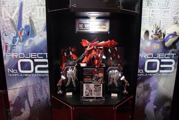 HobbySite's tweet photo. 静岡ホビーショーにてガンプラの新カテゴリー「REBORN-ONE HUNDRED」を発表！第1弾商品はナイチンゲール！詳細は17日夜アップ予定のホビーショーレポートおよび一般公開日(17.18日)の会場にてご確認ください！！！ http://t.co/7nuVfM9LBs