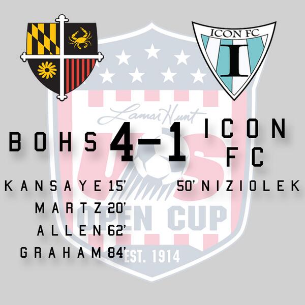 Your goal scorers tonight: BAL: Kansaye 15', Martz 20', Allen 62', Graham 84'; IFC: Niziolek 50'