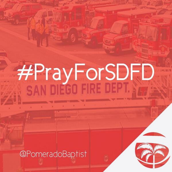 pomeradobaptist's tweet image. Please pray for those who are serving our city today! #ElCajonfire #LakesideFire #CampPendletonfire #poinsettiaFire