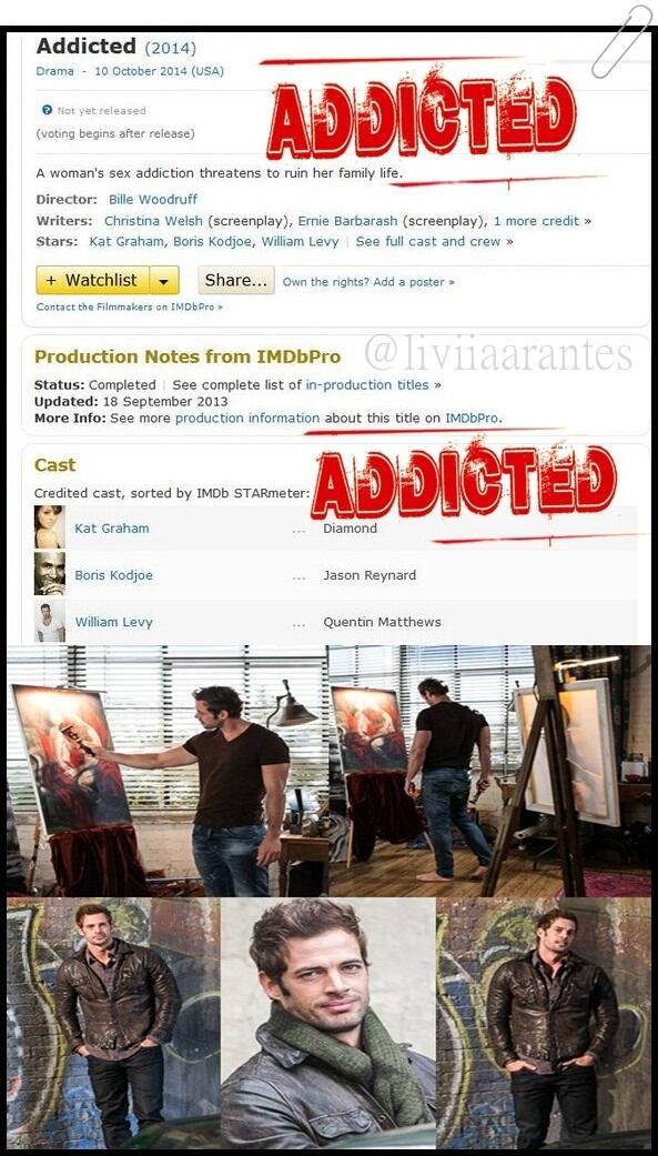 WLW_GRECIA's tweet photo. "@liviiaarantes En 10 De Octubre Tenemos Una Cita Con William @willylevy29  📺 Con #Quentin En #Addicted 🎬 🎬 ♥ 💘 💝 http://t.co/kiI64hcGnd