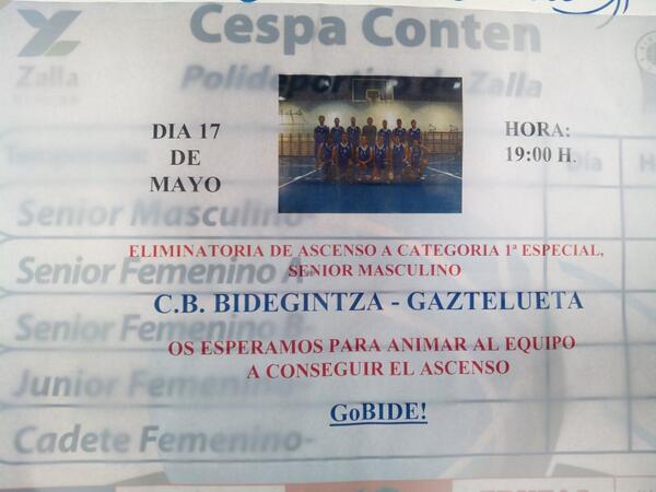 C.B.Bidegintza tweet media