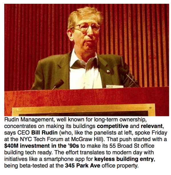 KISI's tweet photo. Rudin Management announces KISI smartphone app pilot for keyless access at  345 Park Avenue @Bisnow @NYCTechForum http://t.co/1p8DnnOp8t