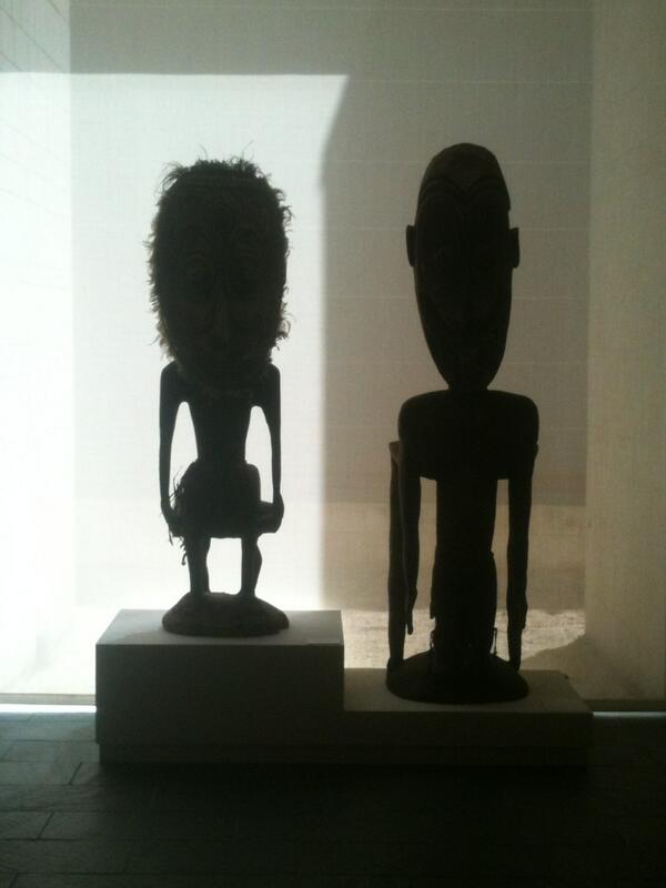 katywomp's tweet image. John and I at the museum...