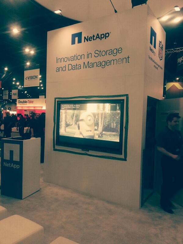 vinithmenon28's tweet image. Be happy!!! buy #NetApp :-) #NetAppTechEd
