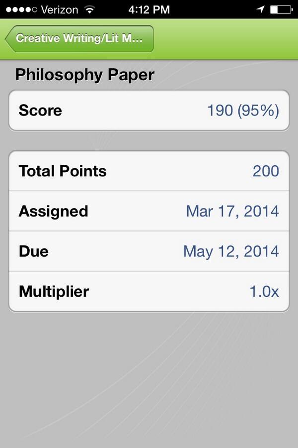 desiichavez's tweet photo. PHILOSOPHY PAPER 95%!!!!!!!!!!!😭🙏 http://t.co/wDHUBwas8r