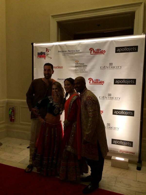 Jimmy Rollins Foundation- BollyWood!!!