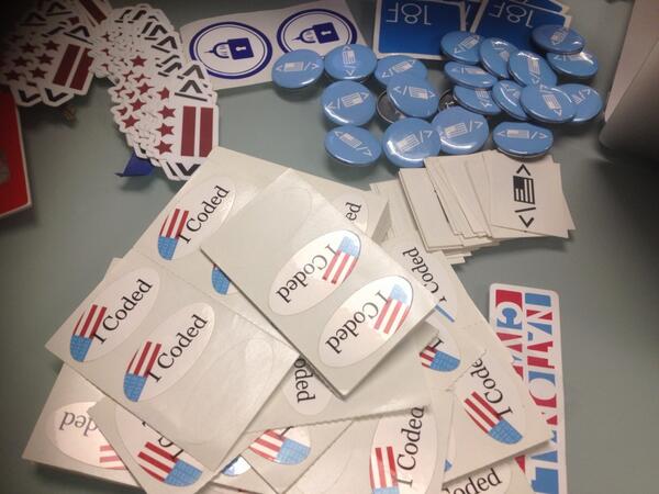 kelshew's tweet image. #codefordc (@ Sunlight Foundation - @sunfoundation w/ 4 others) 4sq.com/1lAFL6x