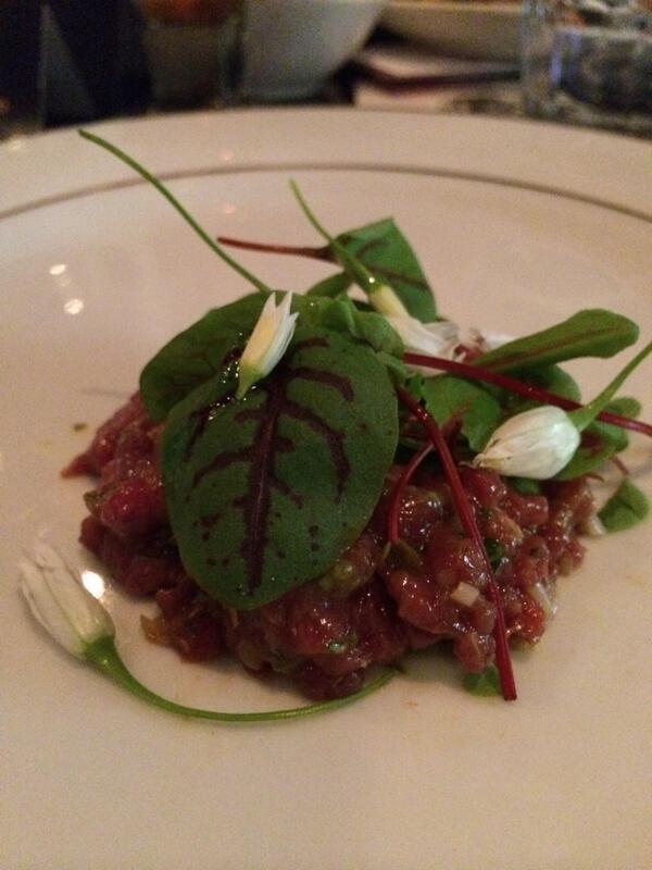 shooting_mark's tweet image. #ChefJustinleboe from #modelmilk elk tartar with grilled oyster #underthehat