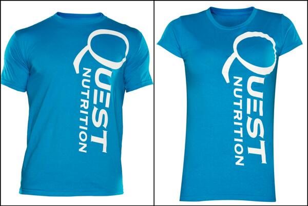 QuestNutrition's tweet photo. RT for chance to win a Quest Blue shirt!

5 lucky winners! Must be following @QuestNutrition to win! #CheatClean http://t.co/7nU3OrvKhM