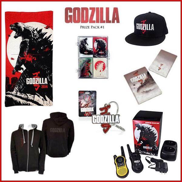Monsterverse's tweet image. RT &amp;amp; follow for a chance to win 1 of 2 awesome #GODZILLA prize packs! Rules: bit.ly/gzgiveaway #GodzillaGiveaway