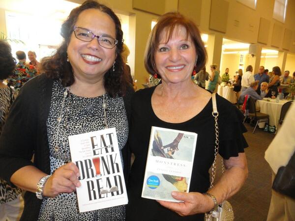 monicastangled's tweet image. Announced tonite #2014SDOneBook Monstress by Lysley Tenorio. #obosd Welcome new sponsor #JeromesFurniture @leeclarep