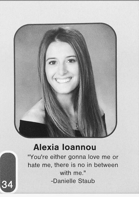 dinamanzo's tweet photo. And it looks like my daughter has the same sense of humor as her mom~Her REAL senior quote #wiseassappledoenstfallfar http://t.co/p3FEAB4gjb