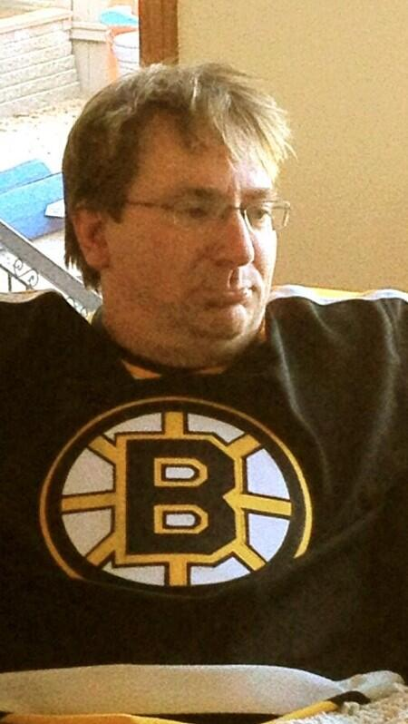 allanpdeacon's tweet photo. Another year of seeing this face. @bark64a love it. #habs2014 http://t.co/a25afKnbAp