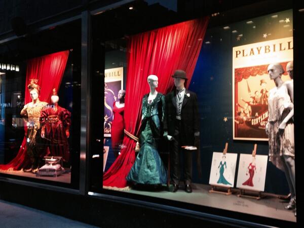 playbill's tweet photo. Dear @Bloomingdales, we're huge fans of your window decor! http://t.co/Ig3PDYQXga