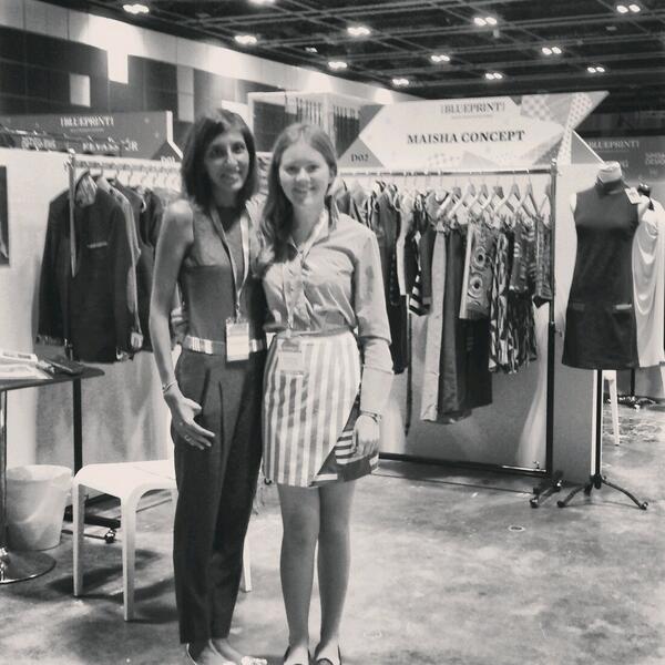 MaishaConcept's tweet photo. Maisha has landed at Blueprint Singapore Day 1! Come and say hi 
@Blueprint_SG @UKTI_LondonSE #maishaconcept #sg http://t.co/vfHaYFYXHs