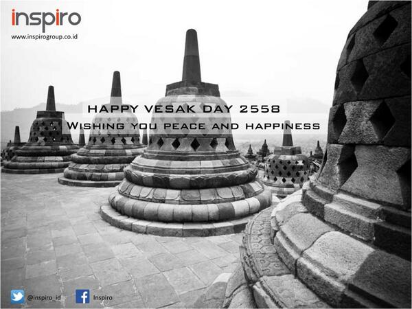 Happy Vesak Day 2558. Wishing you Peace and Happiness. #VesakDay #Vesak