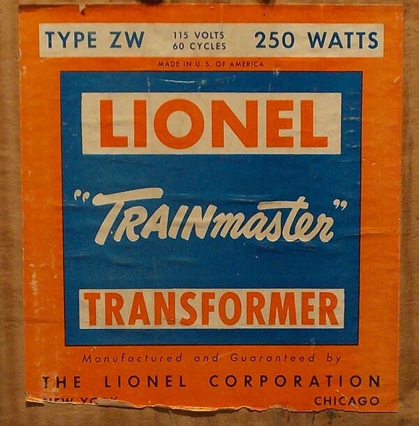 EZHelp4U's tweet photo. Check out this Lionel "Trainmaster" Transformer_TYPE ZW_250 WATTS_Original Box http://t.co/0n72FPytXK via @eBay http://t.co/QkqvVFChtV