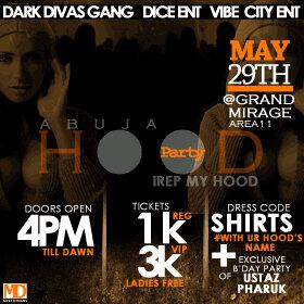 DarkDivas's tweet photo. ABJ Hood Party Alongside d Birthday parrry of D Freshest Boss in Abj @dopemuslimdude # WE JUST CAN'T WAIT for 29thMay http://t.co/acA4A92yby