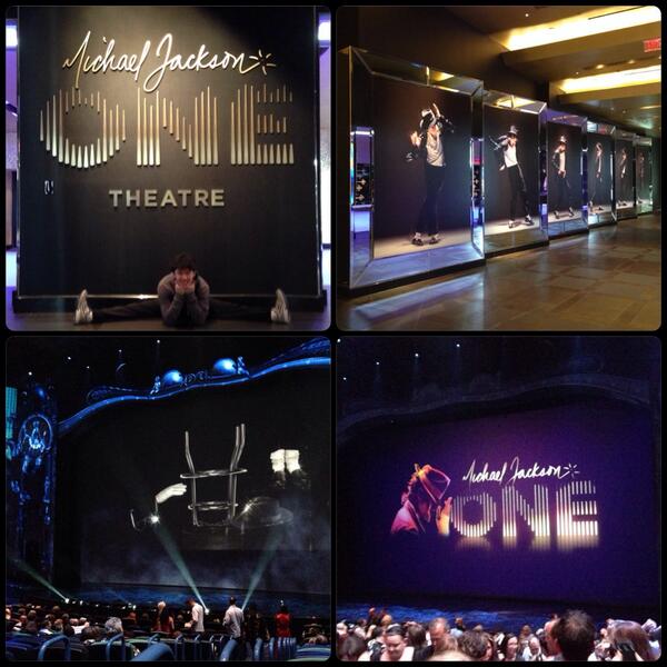 BrianKotaro's tweet photo. Wowow!! MJ ONE was AMAZING!! =DDD The acrobatics!! The dancing!! The whole entire show!! #SuperMemorable ^_^ http://t.co/JplVbCADsq