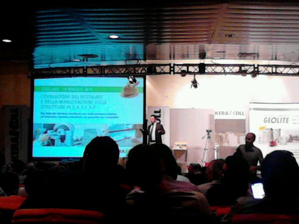 GeographicProge's tweet image. Convegno a #cagliari sul &quot;Risanamento monolitico del calcestruzzo&quot;