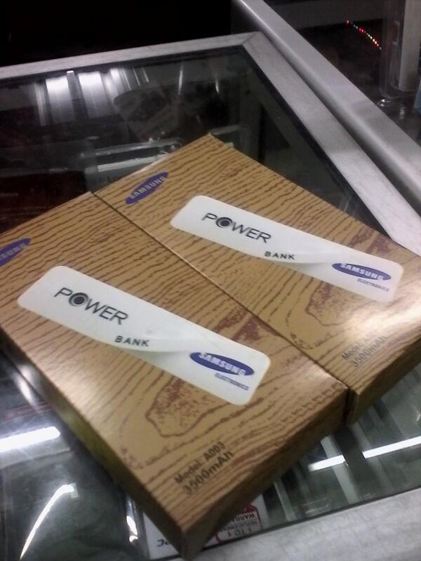Powerbank samsung 3500mAh 50rb jl.pramuka no.1 pudakpayung