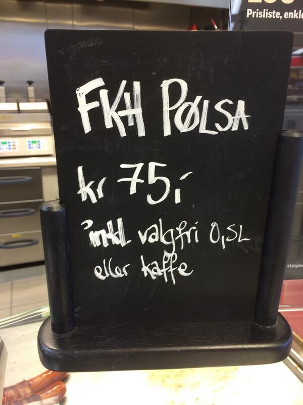 BakkevigElse's tweet photo. #weekoftheshop FKH supporter stiller sulten hos Esso i Haugesund ⚽️ http://t.co/2LSEsZAAcy