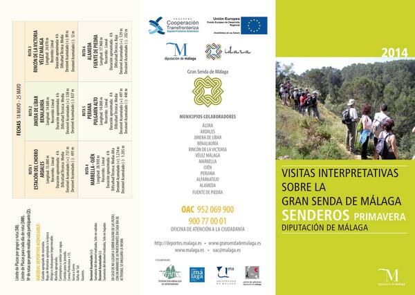 viveandalucia's tweet photo. +1 RT @GranSendaMalaga: Último día para apuntarse a 6 rutas gratuitas #SenderosPrimavera para 18 Mayo! @viveandalucia http://t.co/t1i5nlwLLf
