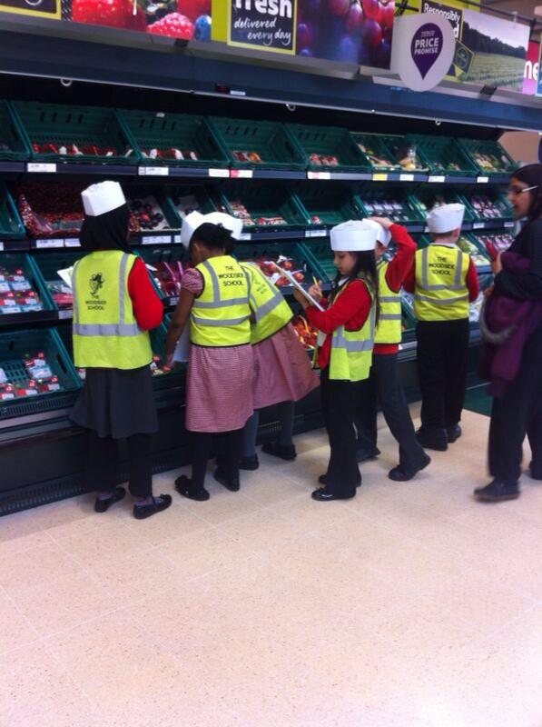 Another great farm to fork yesterday with 4s from woodside primary school