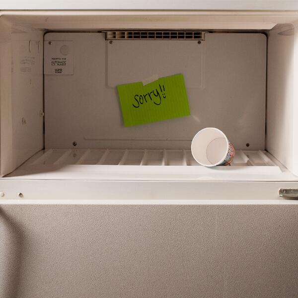 BenAndJerrysOz's tweet photo. Time to find a new roomate. #PintProblems http://t.co/q0ovoHpLAA