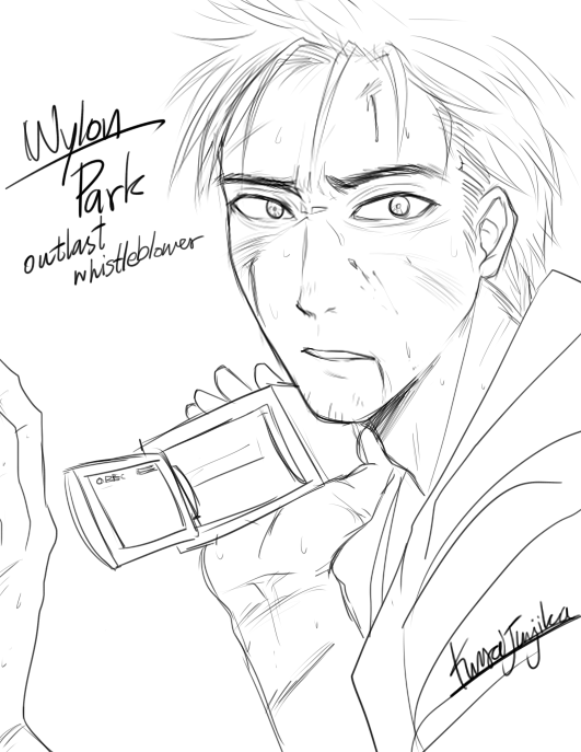 Fanart : Wylon Park #OutLastWhistleBlower 