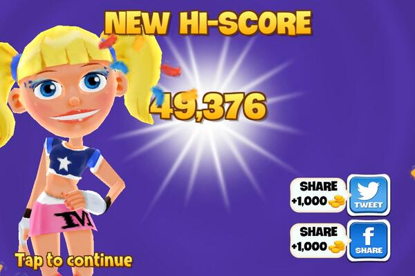 MistressMefd's tweet photo. I got a new high score of 49376 points and skated 1903 meters in #SkylineSkaters http://t.co/txs5iQ8SVR http://t.co/snqctO6bJh
