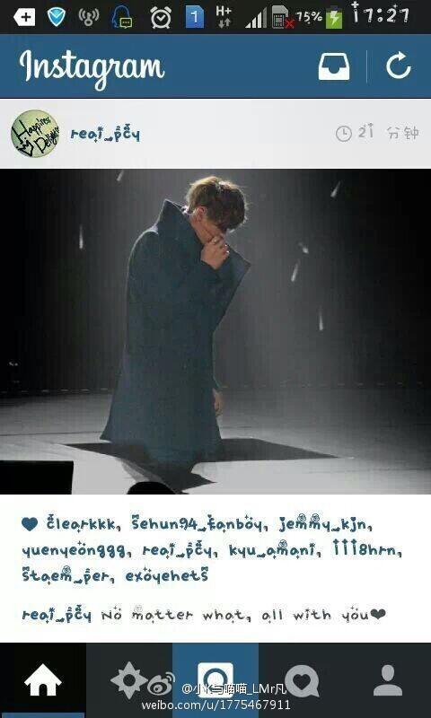 pettysamsu's tweet photo. Itu asli ta mba mo? @jongjungs Chanyeol Instagram post and delete it.  http://t.co/KDj2du8pTO