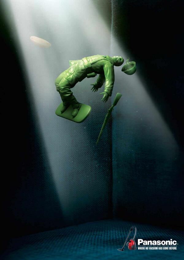 adsoftheworld's tweet image. New Ad: Panasonic: Soldier ift.tt/1lubzXW #advertising