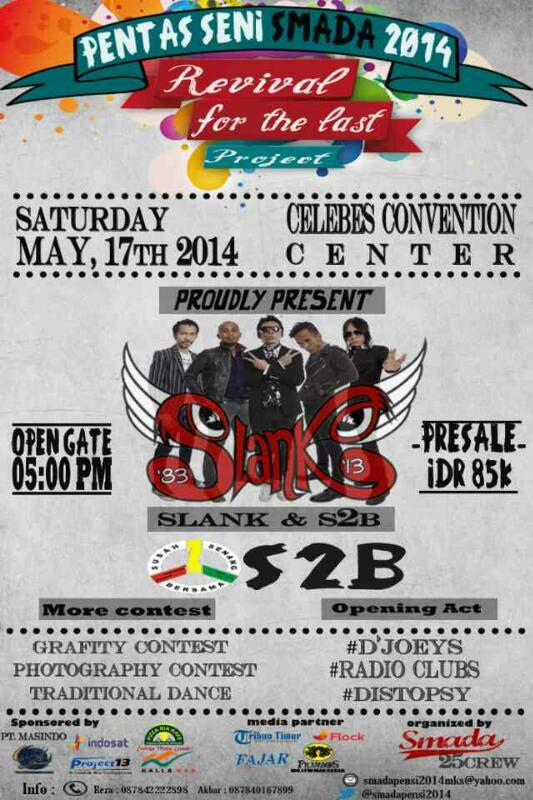 sollmaks's tweet image. 17 Mei #RevivalForTheLastProject @smadapensi2014 w/ @slankdotcom .. ko sdh punyamii tiketnya?? &amp;gt;&amp;gt;