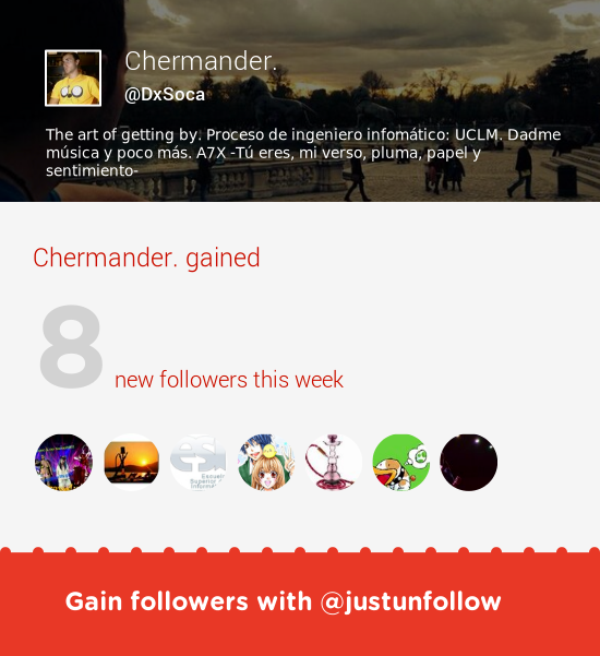 dxsoca's tweet photo. Fab tweeps @NoemiiSmiles @cachimeros @esiuclm &amp; more followed me. Grow with http://t.co/vslBab8rPg http://t.co/tng2ElgXYj