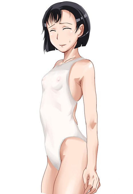 文堂さん白水着 