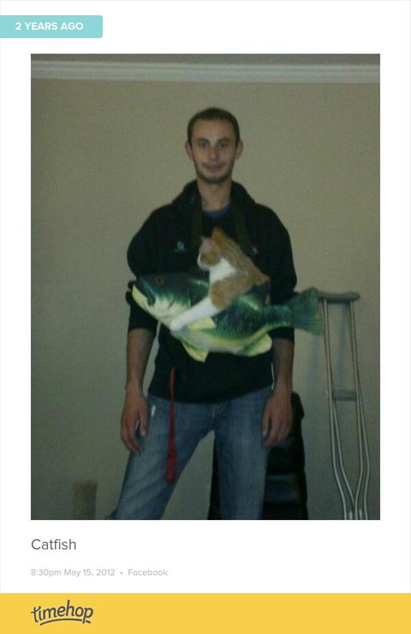 hangal711's tweet photo. Catfish! http://t.co/dnskAzvjDn http://t.co/tMl75u8oKQ