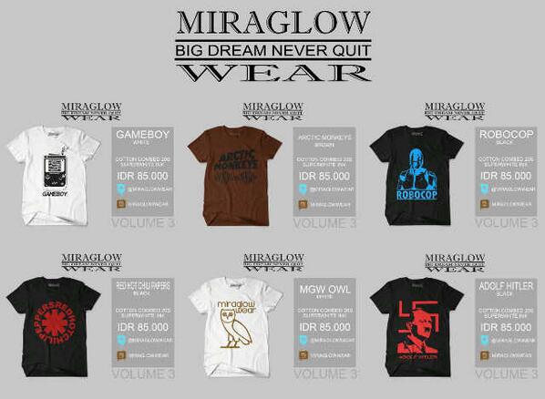MIRAGLOW WEAR VOLUME 3 | MINAT ? YUK ORDER BIAR MAKIN KECE :D