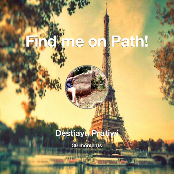 destypesutt's tweet photo. I've shared 30 memories with my friends on #Path - see them now at http://t.co/gv1DJDxrG4! #thepersonalnetwork http://t.co/BSTlQT7ylF