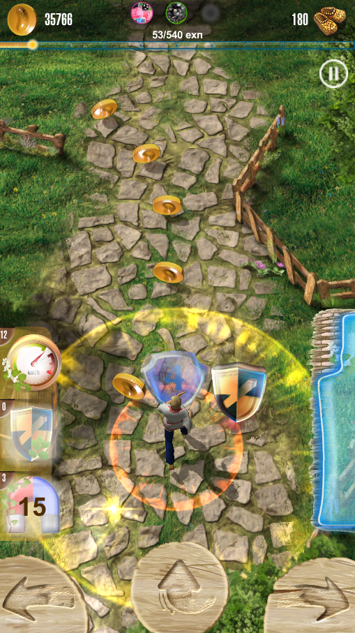 iamBulbash's tweet image. В магазине можно приобретать способности и за собранные монетки покупать «помощников:щит,магнит и замедление времени.